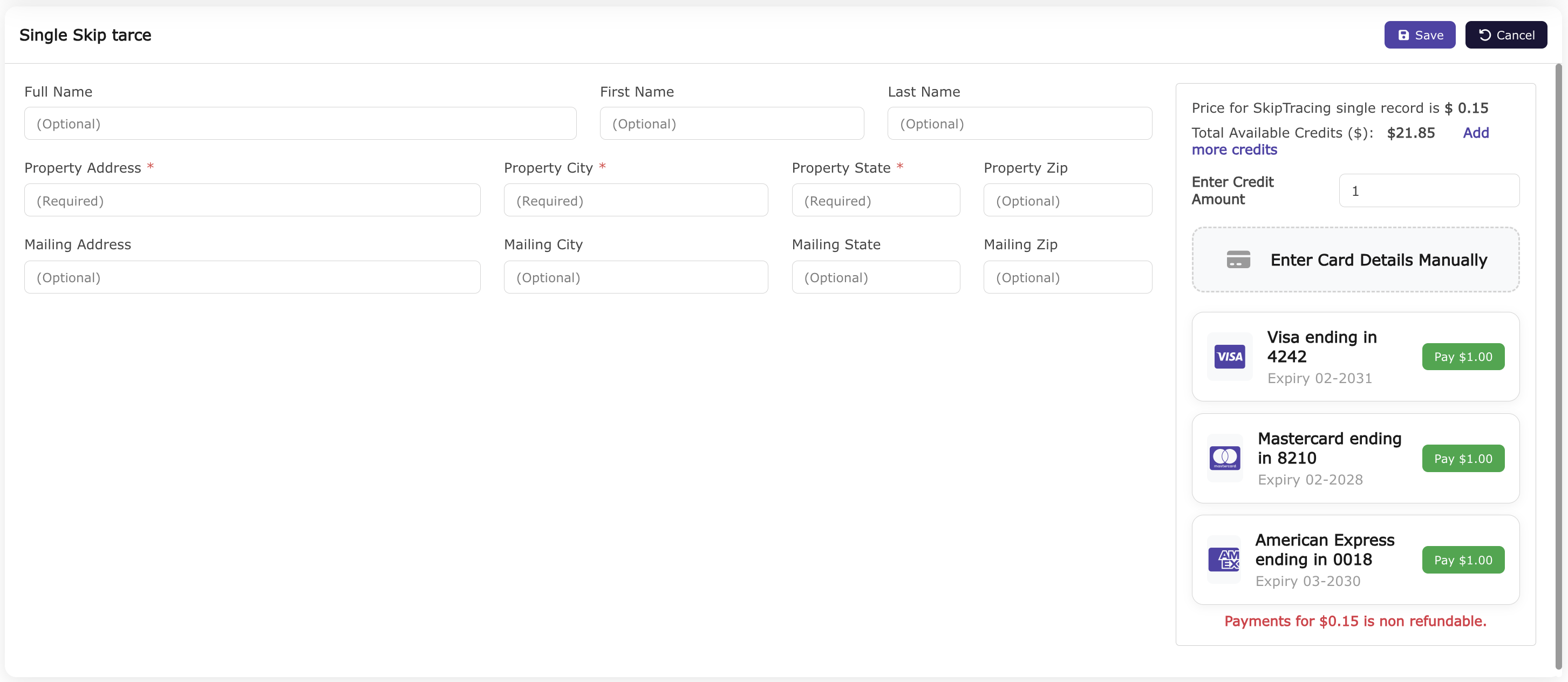 Skiptrace Single Skiptrace