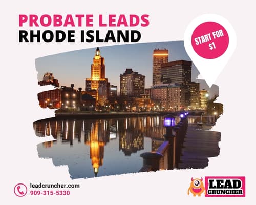 Rhode Island Probate Leads