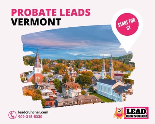 Vermont Probate Leads