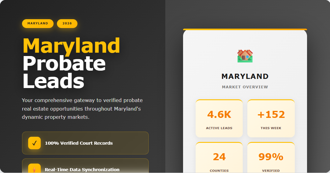 Maryland real estate skip tracing