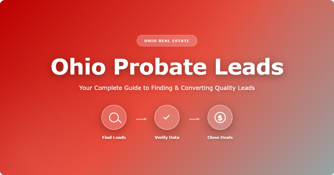 Ohio probate leads for real estate investors and agents