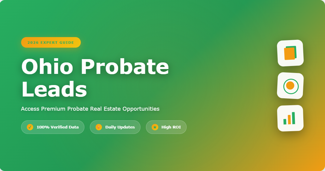 Ohio skip tracing and probate lead services